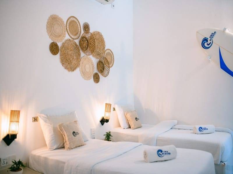 Mixed dormitory at The Surfer Beach Camp, Weligama, Sri Lanka – photo 1